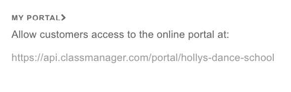 Parent Portal