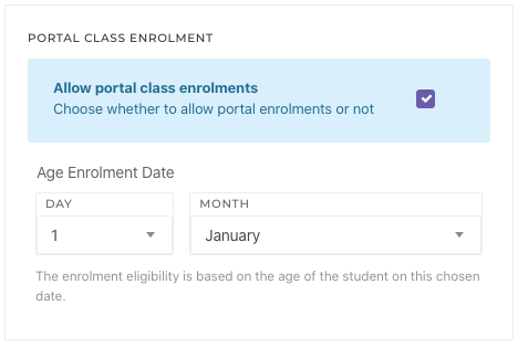 Portal Enrolment