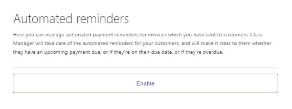 AutomatedPayment Reminders